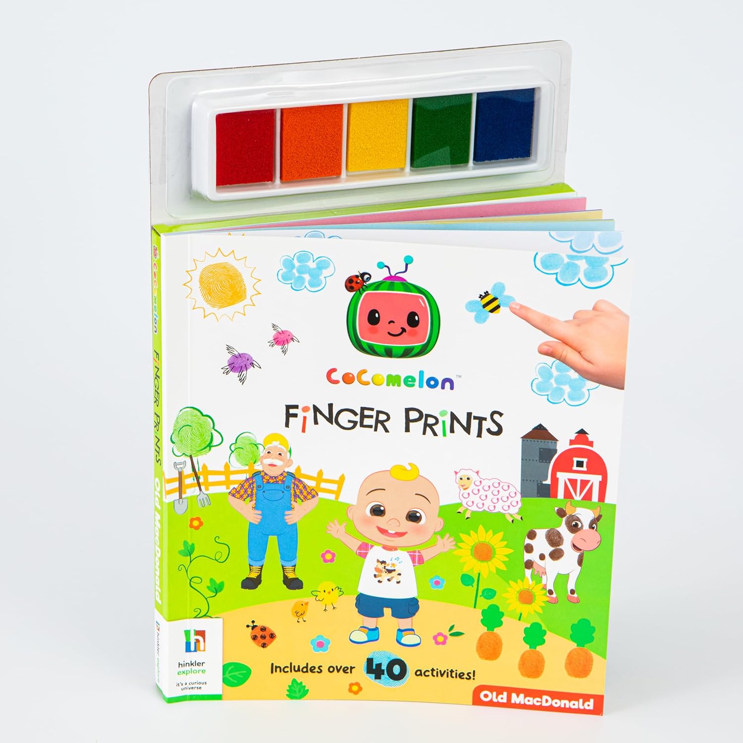 CoComelon Finger Painting Book - Anilas UK
