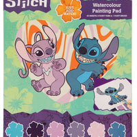 Disney Stitch Watercolour Painting Pad