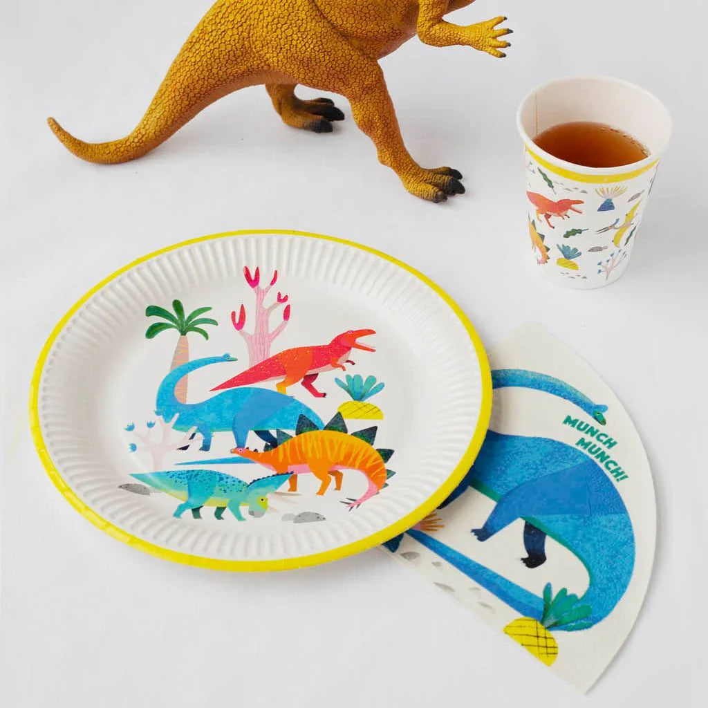 Dinosaur Paper Cups (Pack of 8) - Anilas UK