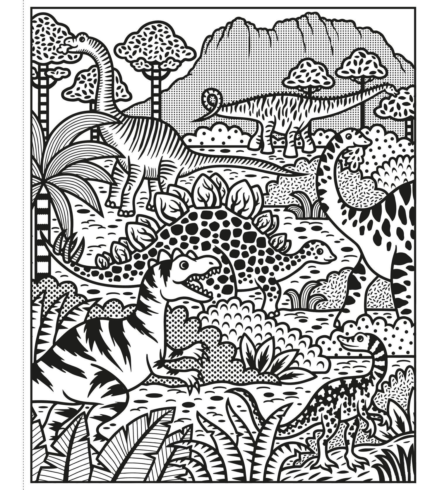 Dinosaurs Magic Painting Book - Anilas UK