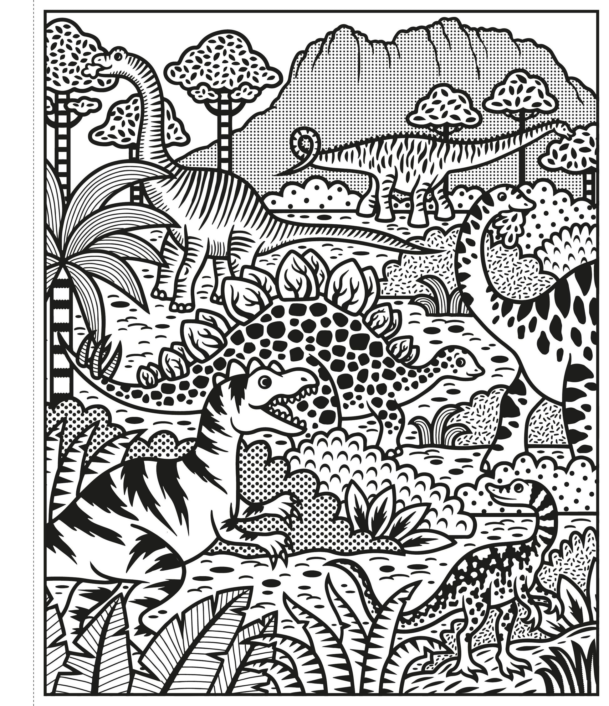 Dinosaurs Magic Painting Book - Anilas UK