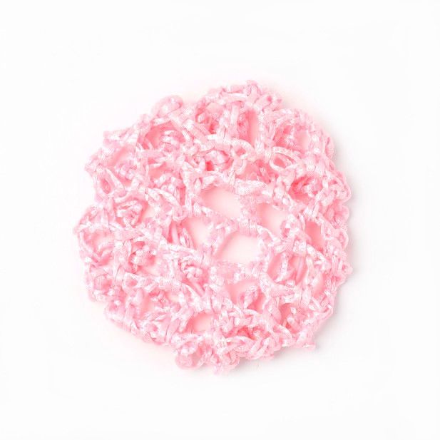 Pink Shiny Bun Net - 10cm - Anilas UK
