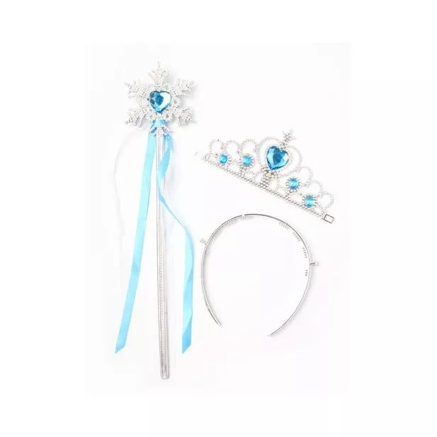 Ice Princess Wand And Tiara Set - Anilas UK