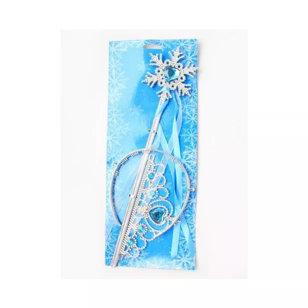 Ice Princess Wand And Tiara Set - Anilas UK