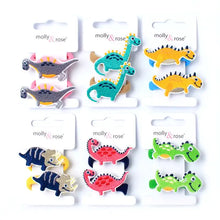 Dinosaur Motif Jersey Elastics (Pack of 2) - Anilas UK