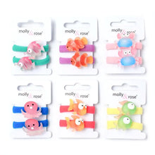 Under the Sea Themed Motif Jersey Elastic Ponios (Pack of 2) - Anilas UK