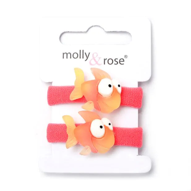 Under the Sea Themed Motif Jersey Elastic Ponios (Pack of 2) - Anilas UK