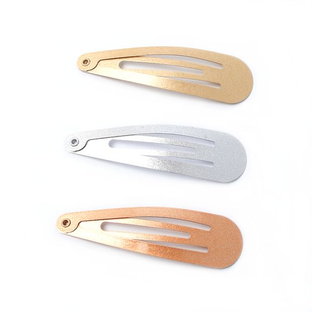 Metallic Hair Bendies Snap Clips Sleepies Hair Accessories -5cm (Pack of 6) - Anilas UK