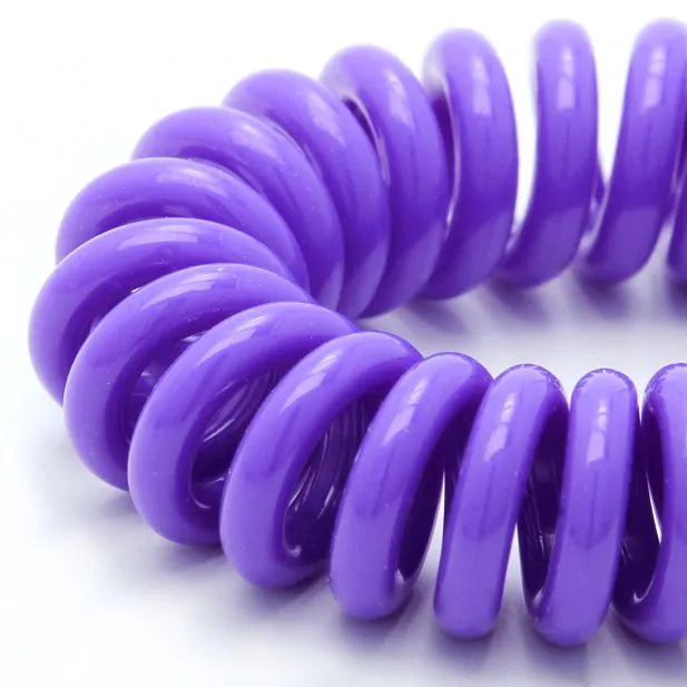 Purples Shades Small Telephone Elastics (Pack of 4) - Anilas UK