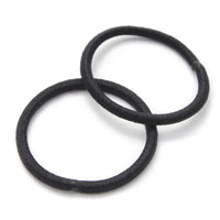 
              Mini hair elastic bands - Black - Pack Of 100 - 2mm Thick - Anilas UK
            