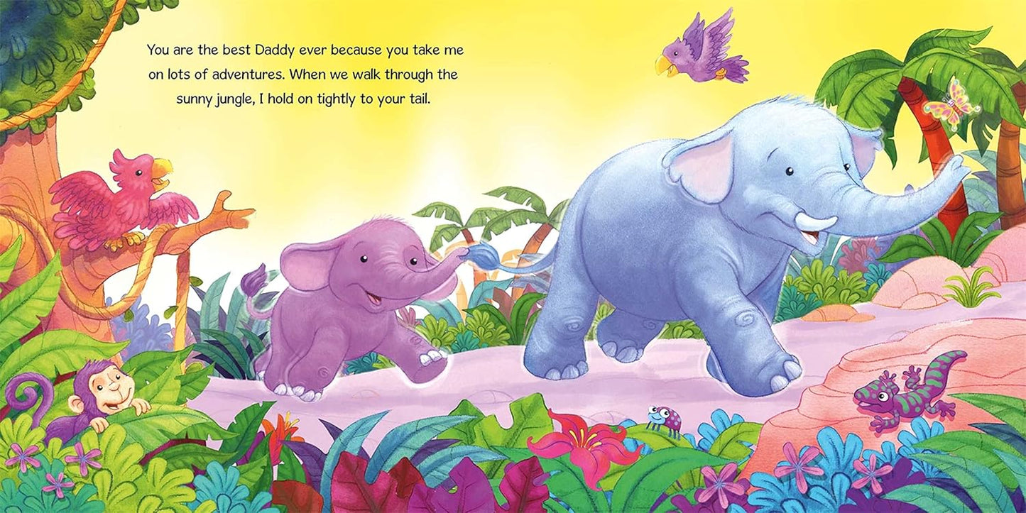 Daddy Hugs: An Adorable Jungle Adventure to Share: Reading Book - Anilas UK