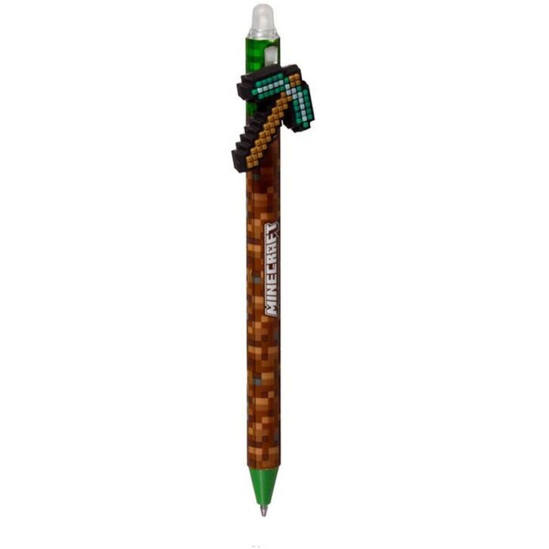 Minecraft Pen With Tools Silicone Topper