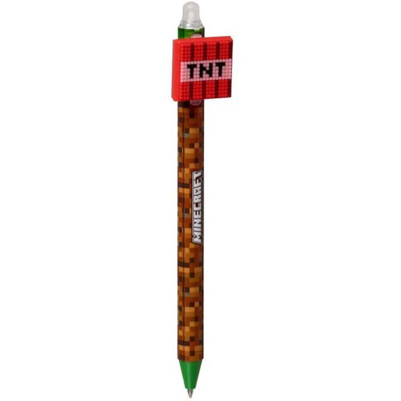 Minecraft Pen With Tools Silicone Topper