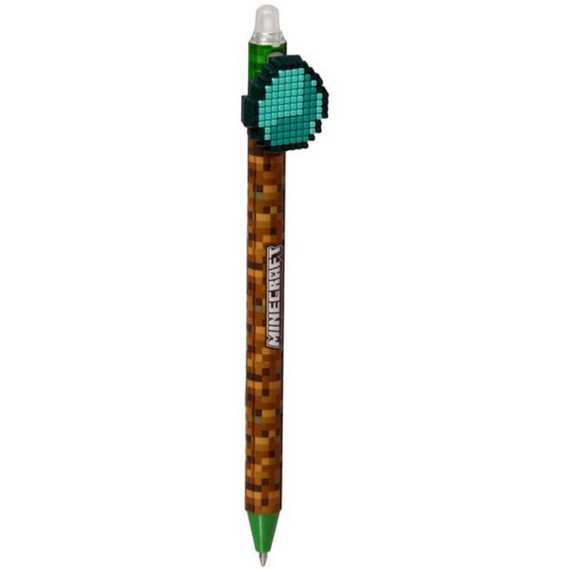 Minecraft Pen With Tools Silicone Topper