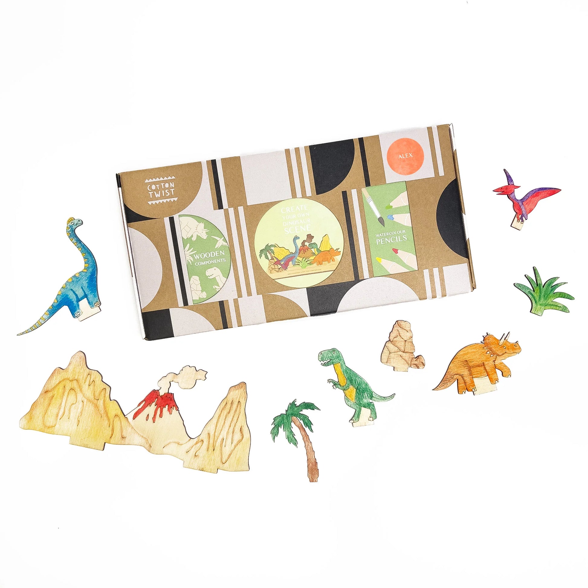 Make Your Own Dinosaur Scene Craft Kit - Anilas UK