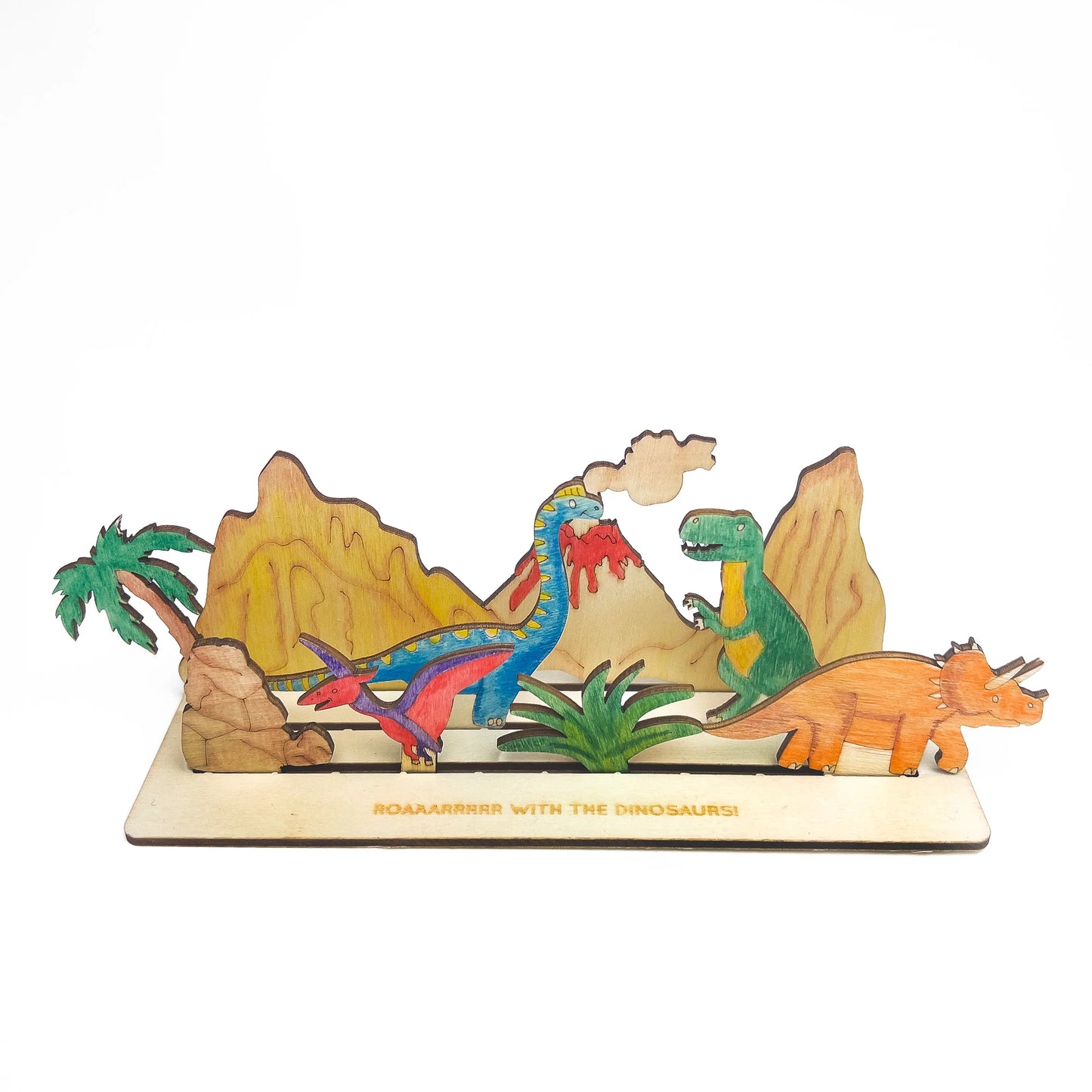 Make Your Own Dinosaur Scene Craft Kit - Anilas UK