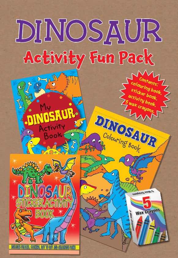 Dinosaur Travel Activity Pack - Anilas UK