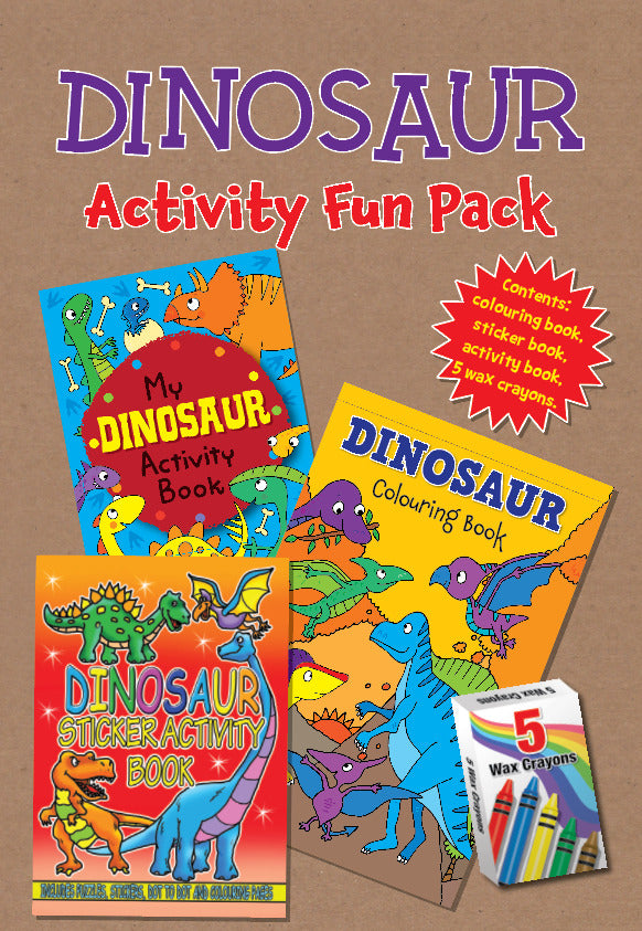 Dinosaur Travel Activity Pack