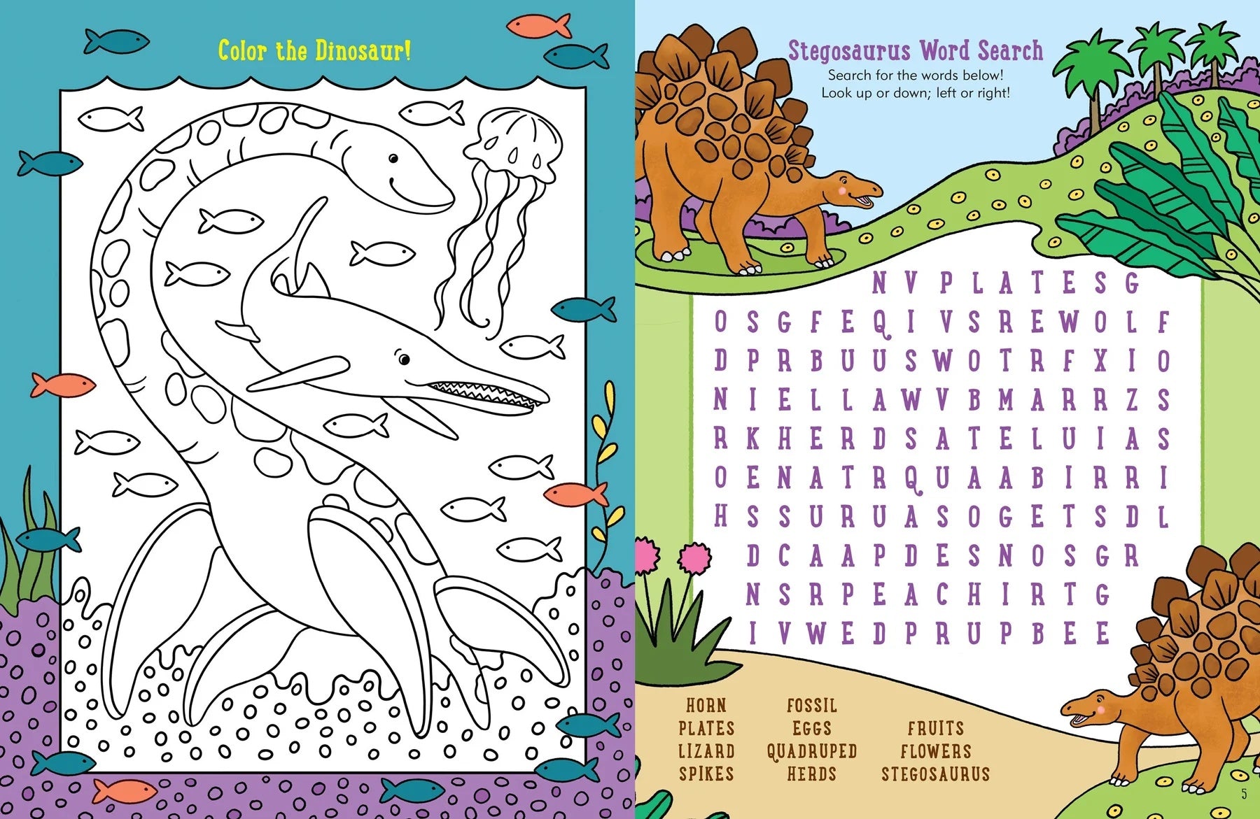 Dinosaur Activity Book - Anilas UK