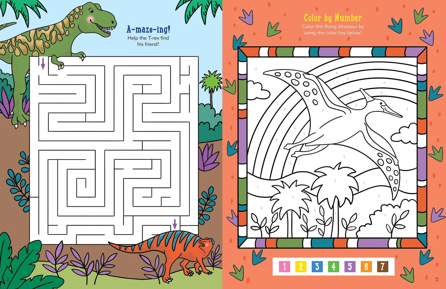 Dinosaur Activity Book - Anilas UK