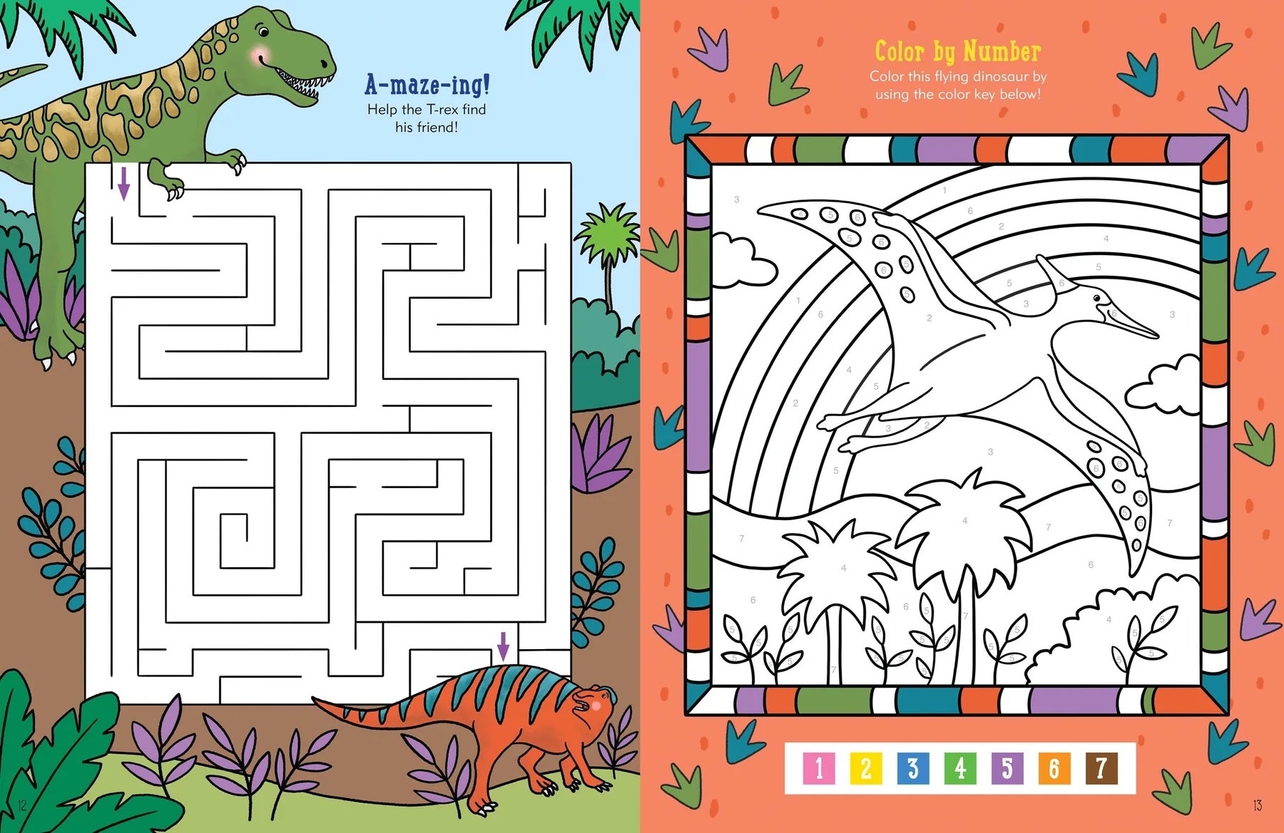 Dinosaur Activity Book - Anilas UK
