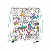 
              Eat Sleep Doodle's Dinosaur Colour in Backpack - Anilas UK
            