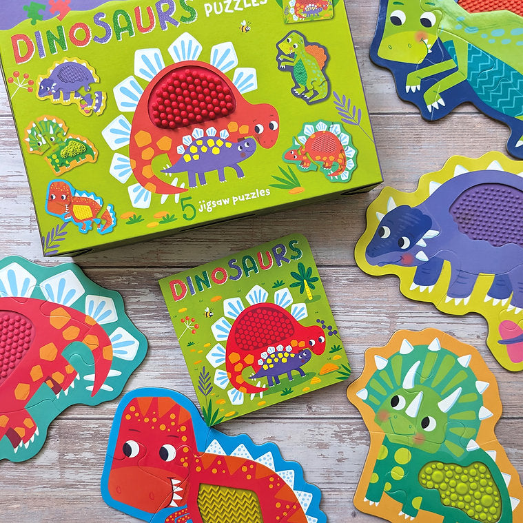 Dinosaurs Jigsaw Puzzles - Touch and Feel - Anilas UK