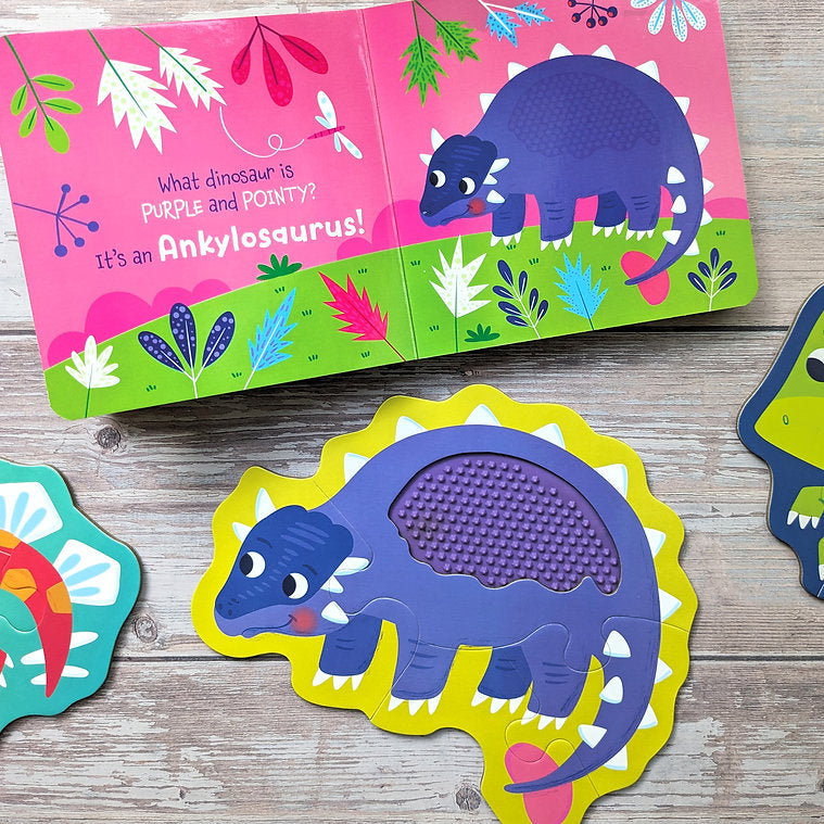 Dinosaurs Jigsaw Puzzles - Touch and Feel - Anilas UK