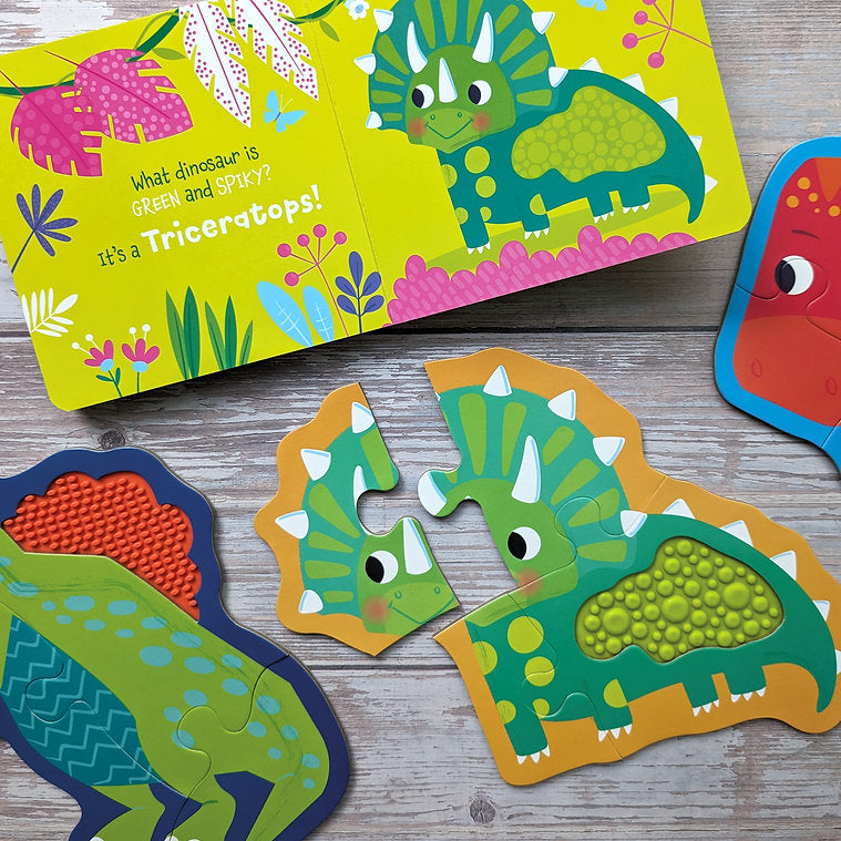 Dinosaurs Jigsaw Puzzles - Touch and Feel - Anilas UK