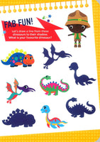 
              Dinosaur Wipe Clean Book with Pen - Anilas UK
            