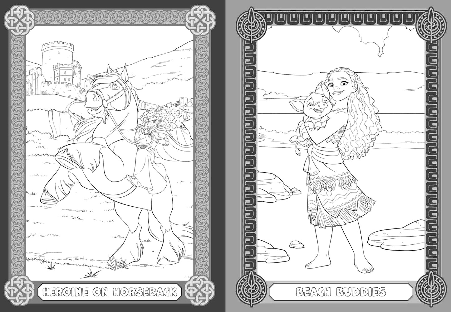 Disney Princess: Super Colouring Book (including 8 felt-tip pens) - Anilas UK