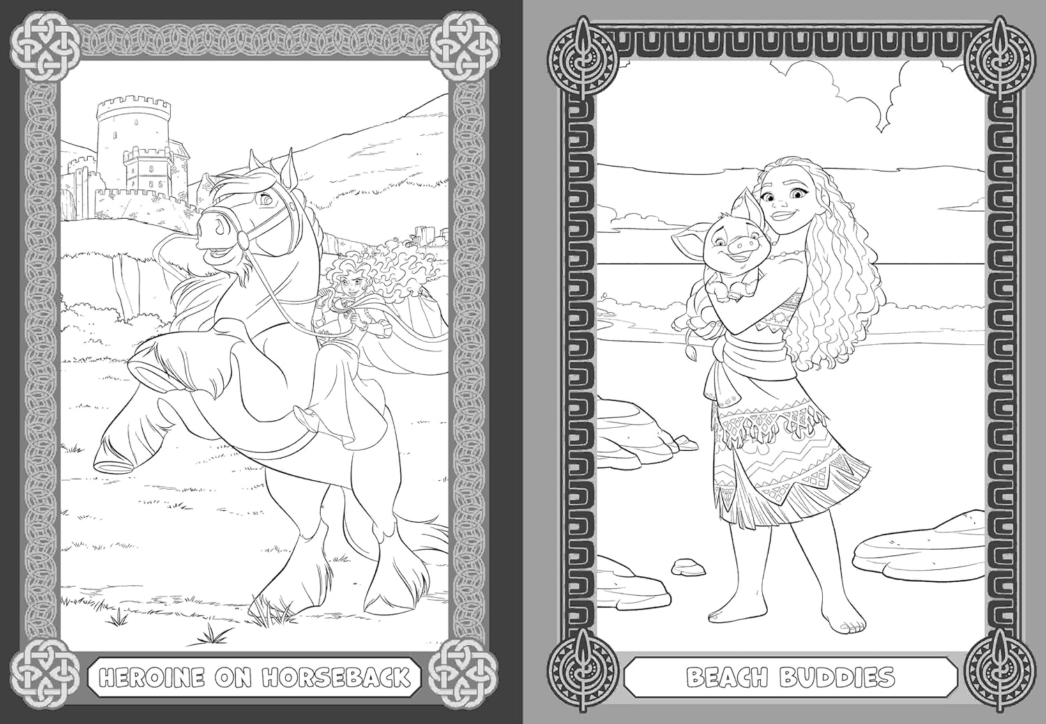Disney Princess: Super Colouring Book (including 8 felt-tip pens) - Anilas UK