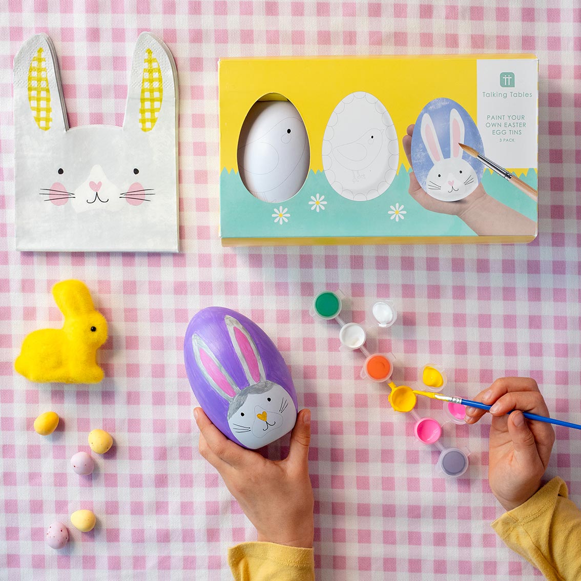 Paint Your Own Easter Egg Tins Kit - Anilas UK