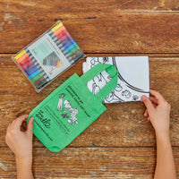 Eat Sleep Doodle's Garden, Grow, Eat! Placemat To Go & Colour In - Anilas UK