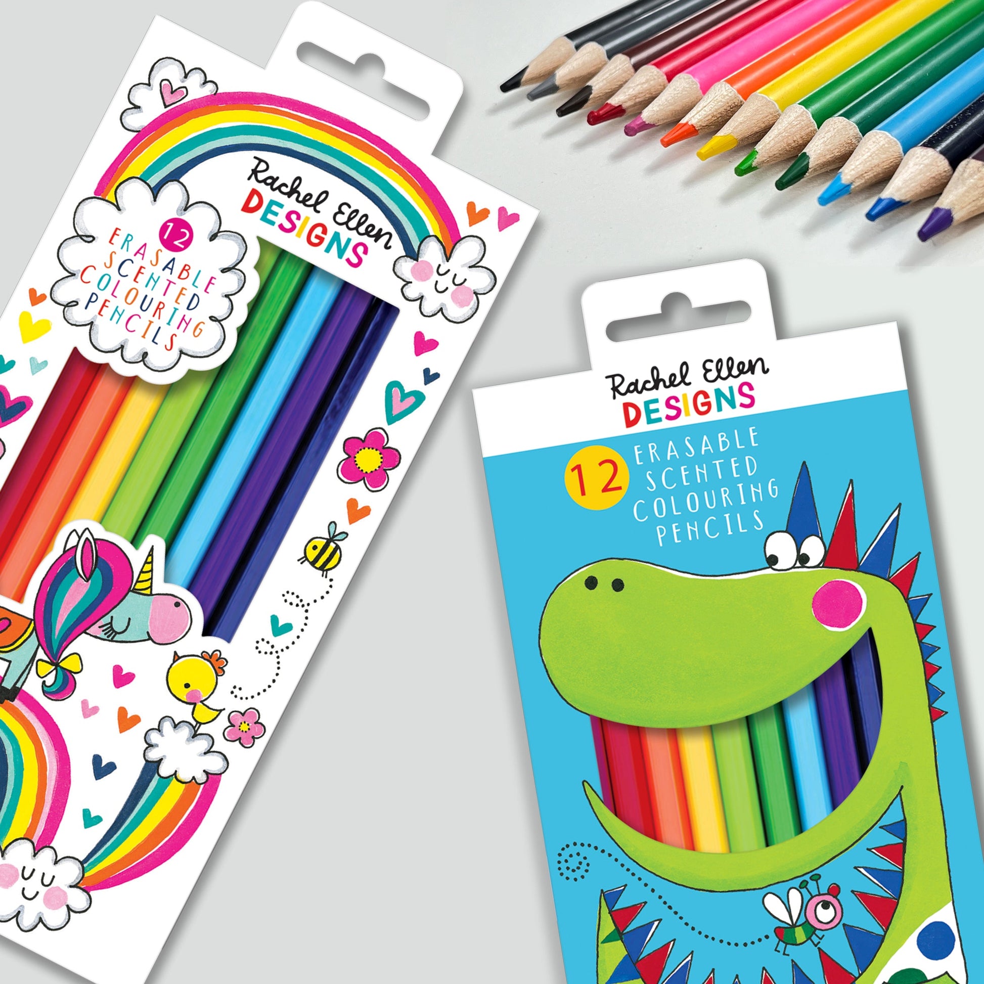 Scented Colouring Pencils - Dinosaur - Anilas UK