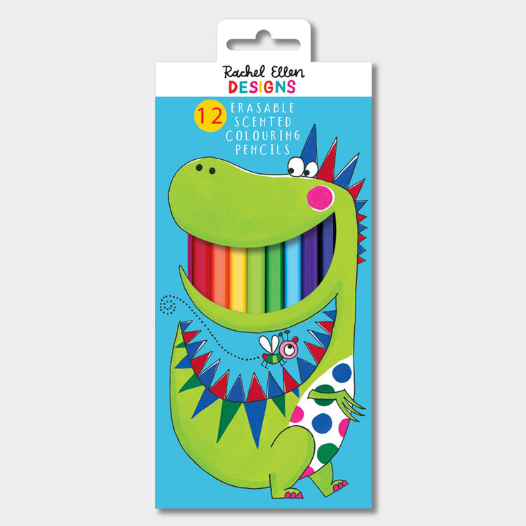 Scented Colouring Pencils - Dinosaur - Anilas UK