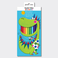 
              Scented Colouring Pencils - Dinosaur
            