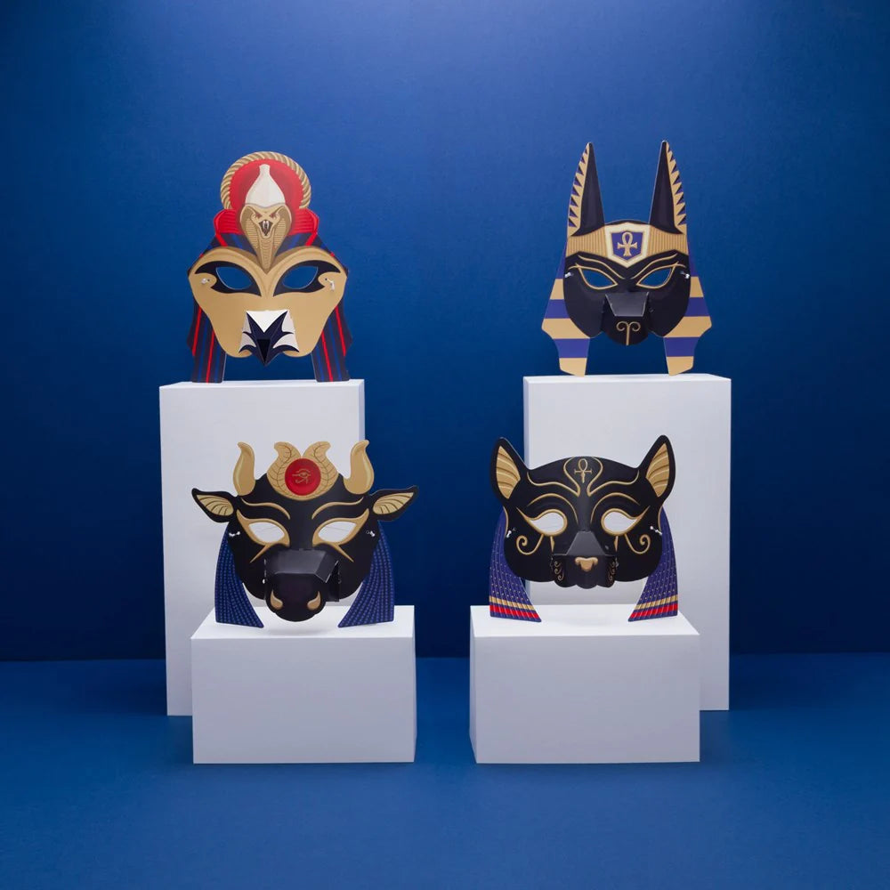 Create Your Own Egyptian Gods Animal Masks - Anilas UK