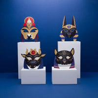 
              Create Your Own Egyptian Gods Animal Masks
            