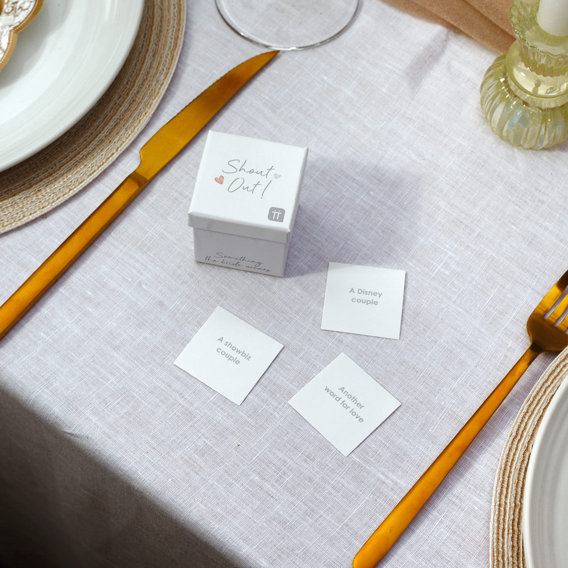 Wedding Table Games Set - Anilas UK