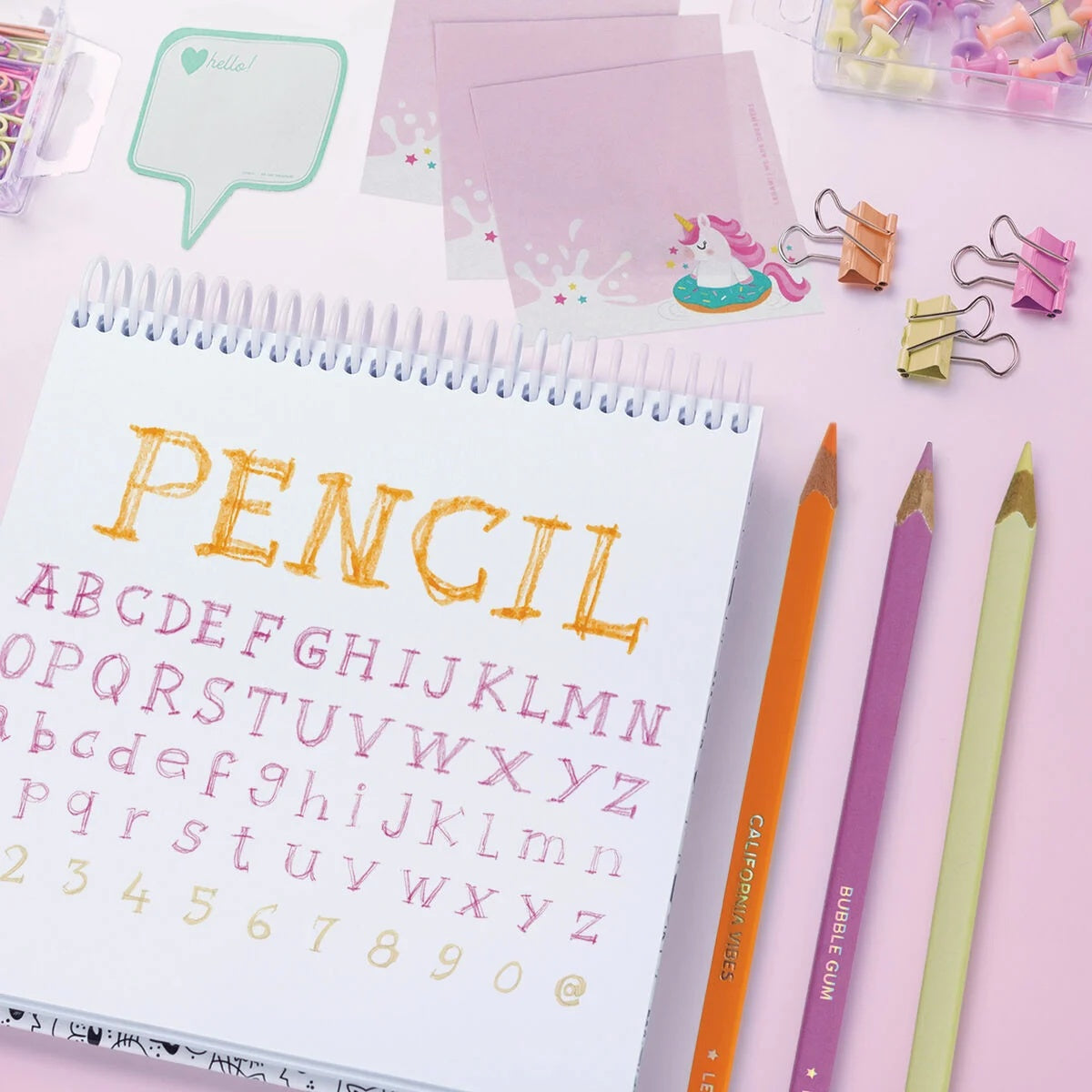 Set of 12 Colouring Pencils - Live Colourfully - Anilas UK