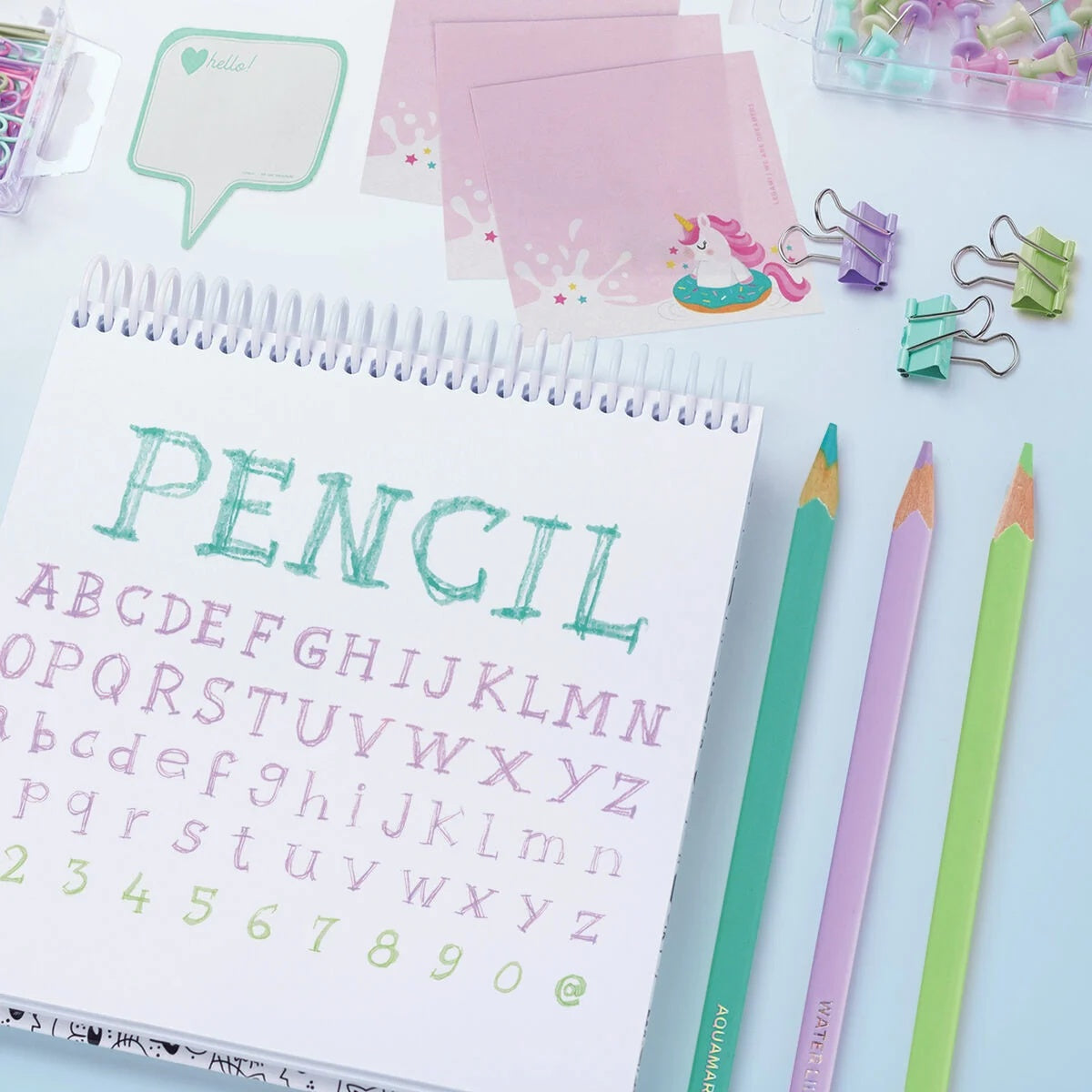 Set of 12 Colouring Pencils - Live Colourfully 2 - Anilas UK