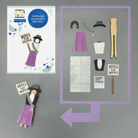 
              Make Your Own Emmeline Pankhurst Peg Doll
            