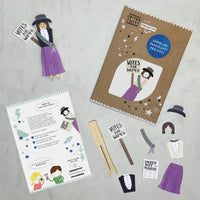 
              Make Your Own Emmeline Pankhurst Peg Doll
            