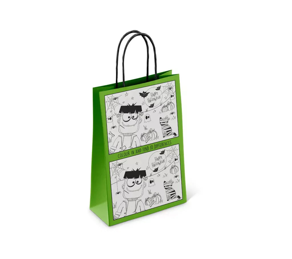 Halloween 4 Pack Treat Activity Paper Bags, Ages 3+ - Anilas UK