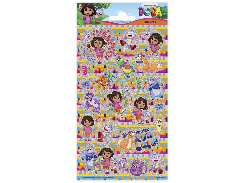 Dora the Explorer Sticker Pack 10 x 20cm - Anilas UK