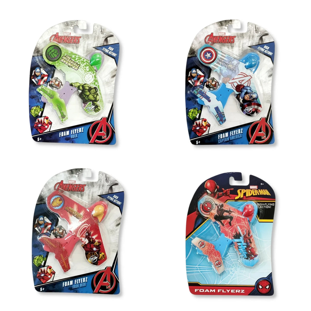 12 Assorted Avengers Gliders