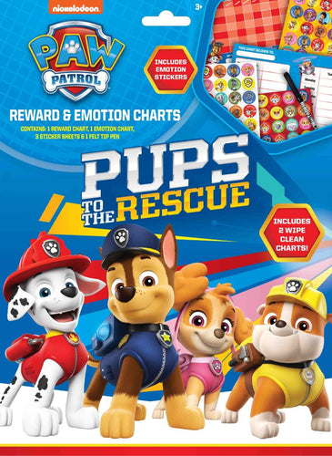 Paw Patrol Reward & Emotions Charts - Anilas UK