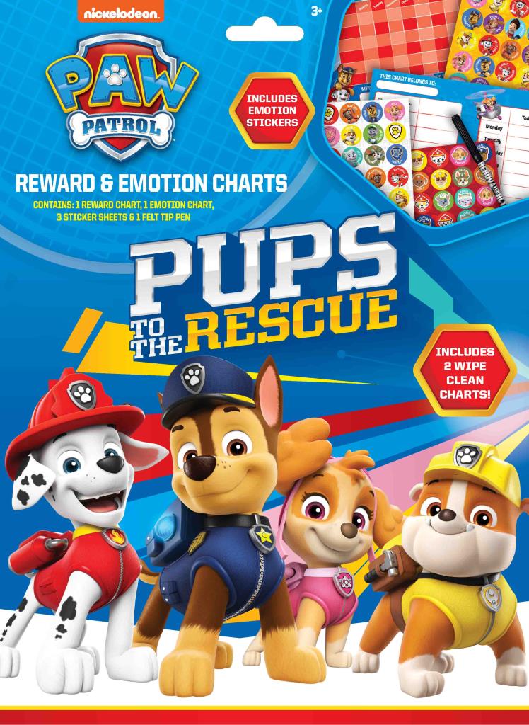 Paw Patrol Reward & Emotions Charts - Anilas UK