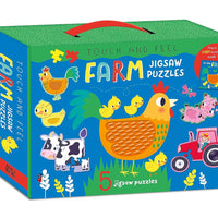 Farm Jigsaw Puzzles - Touch and Feel - Anilas UK